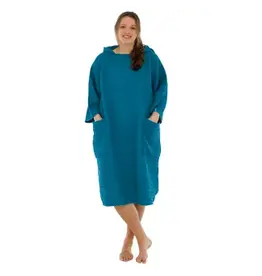 Overige merken Zeemeermantel - poncho - petrol