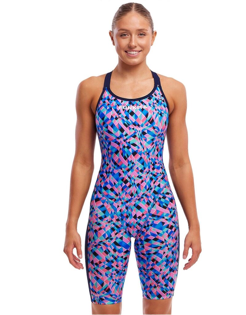 Funkita / Funky Trunks Funkita Warp Tour Fast Legs Legsuit - Blue/Multi
