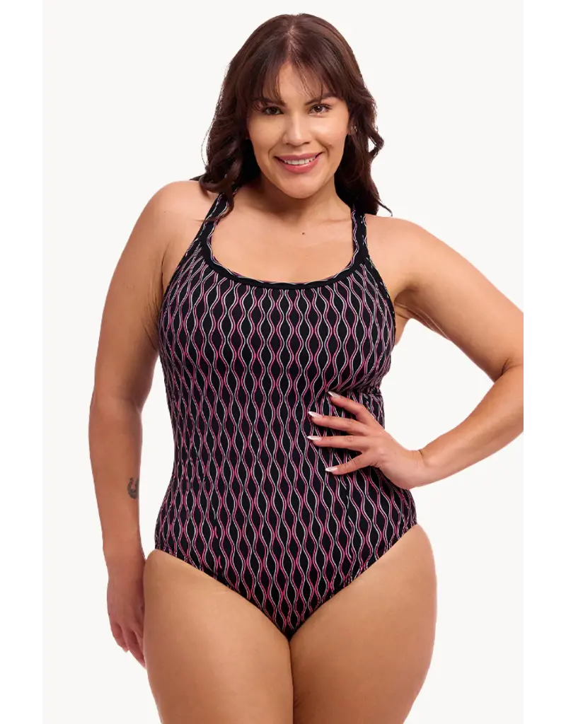 Funkita / Funky Trunks Funkita badpak Curvy Queen - D46 (dichte rug)