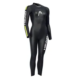 Overige merken Head Tricomp Power Wetsuit Dames, black/yellow  - lange, slanke damesmaat SM