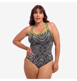 Funkita / Funky Trunks Funkita badpak Signals (dichte rug)