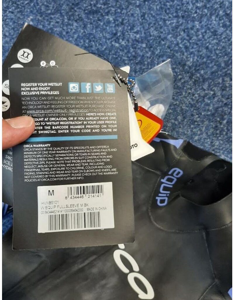 Orca Orca Triathlon Wetsuit Equip - damesmaat M