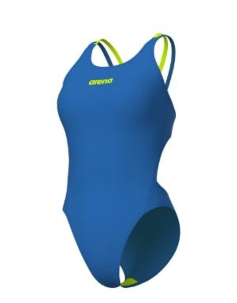 Arena Arena W Swimsuit Tech Multi Solid - blue river