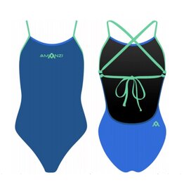 Amanzi Amanzi – Core Tie Back One piece – Seaglass - D40