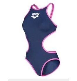 Arena Arena Biglogo Badpak Navy-Pink