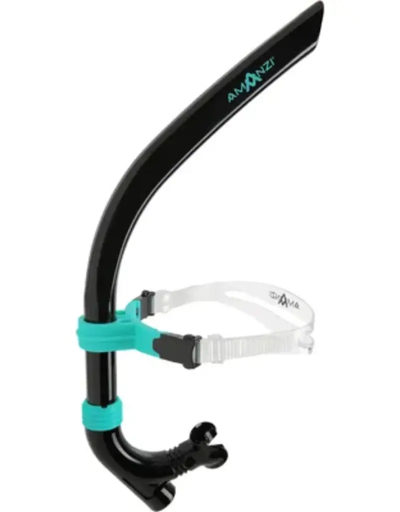 Amanzi AMANZI Axis Centre Snorkel - Zwart - onderweg