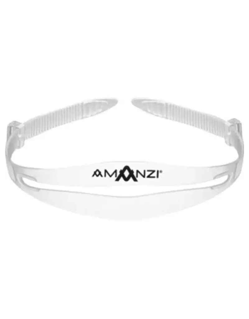 Amanzi AMANZI Centre Snorkel Strap - Clear - onderweg