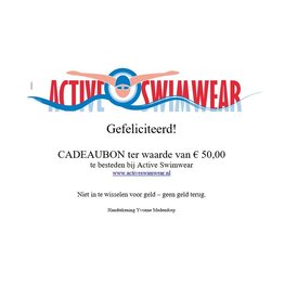 Overige merken Cadeaubon € 50