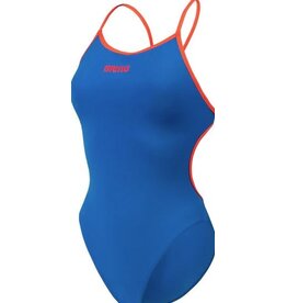 Arena Arena Stripes Lace Back - Neon Blue + Orange