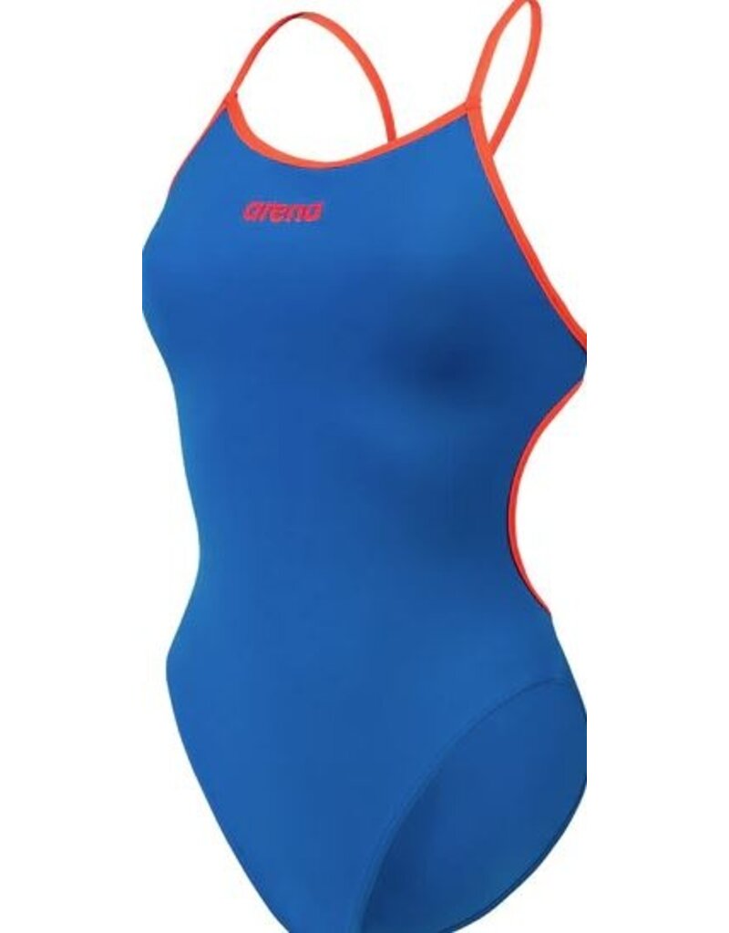 Arena Arena Stripes Lace Back - effen Blue + Orange