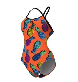 Arena Arena W badpak - Pineapple - met strik