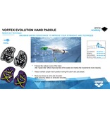 Arena Arena Hand Paddle Vortex Evolution Black - maat M en L
