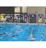 Overige merken Zwembadvlaggetjes - 2 rugcrawl keerpuntlijnen - bedrukt naar jouw eigen idee!