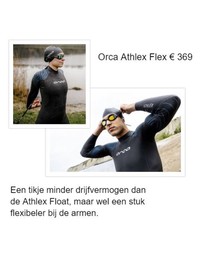 Orca Orca Athlex Flex Women Triathlon Wetsuit (blauw)