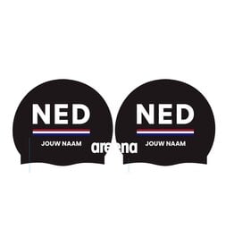 Arena Arena  Nederland Moulded badmuts met naam - net als Bregje en Noortje