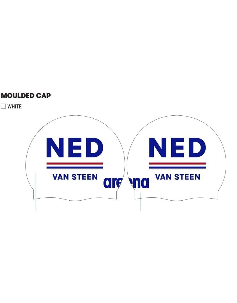 Arena Arena  Nederland Moulded badmuts met naam