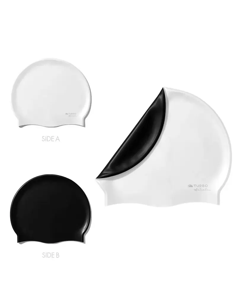 Overige merken Turbo badmuts - zwart-wit