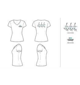 Arena Arena NJK Synchrobeat shirt - 2026 - wit-turquoise