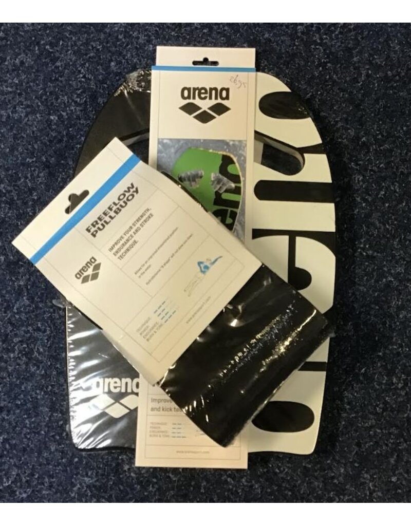 Arena Arena setje - Kickboard en pull buoy - Zwart
