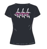 Arena Arena shirt - NJK Synchrobeat 2026 - zwart/roze