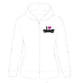 Arena Arena hoodie NJK Synchroonzwemmen - wit/roze