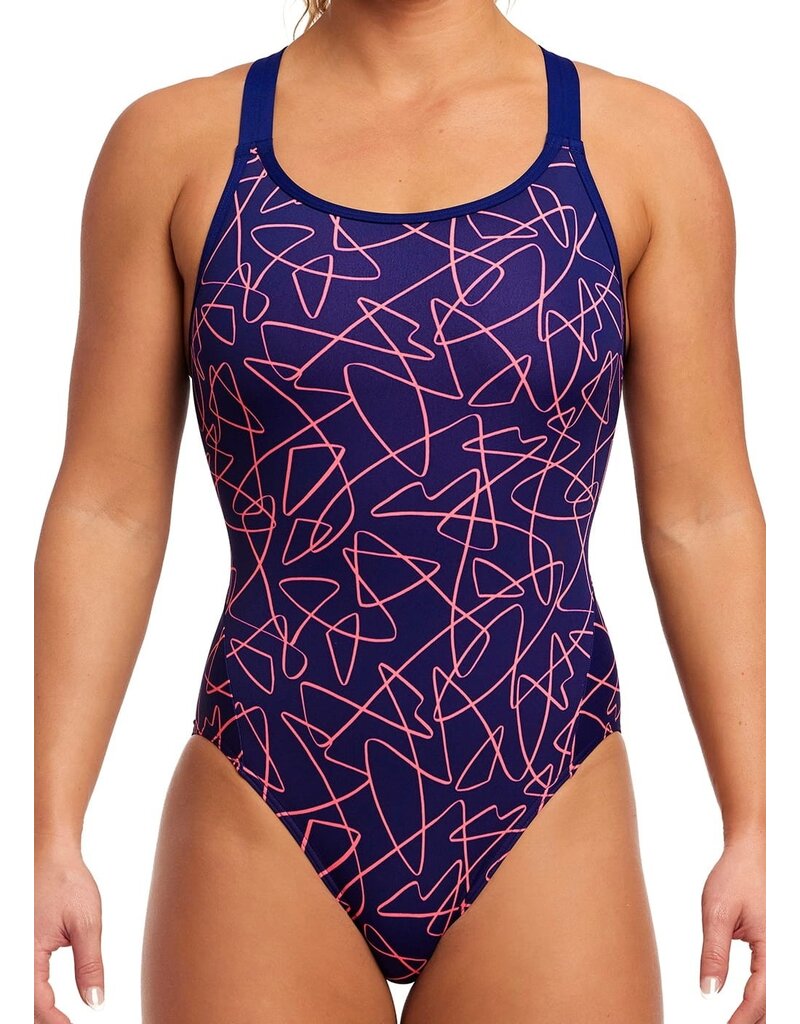 Funkita / Funky Trunks Funkita badpak Serial Texter - D40