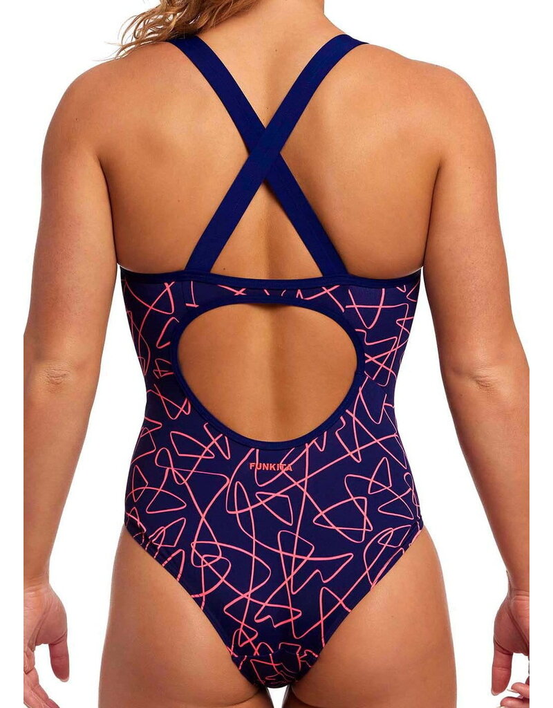 Funkita / Funky Trunks Funkita badpak Serial Texter - D40