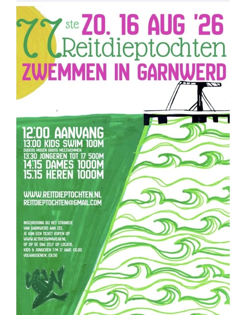 Overige merken Sponsoring Reitdiepzwemtocht 2027