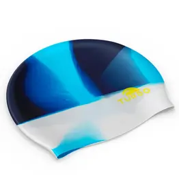 Overige merken Turbo badmuts - blauw gemeleerd