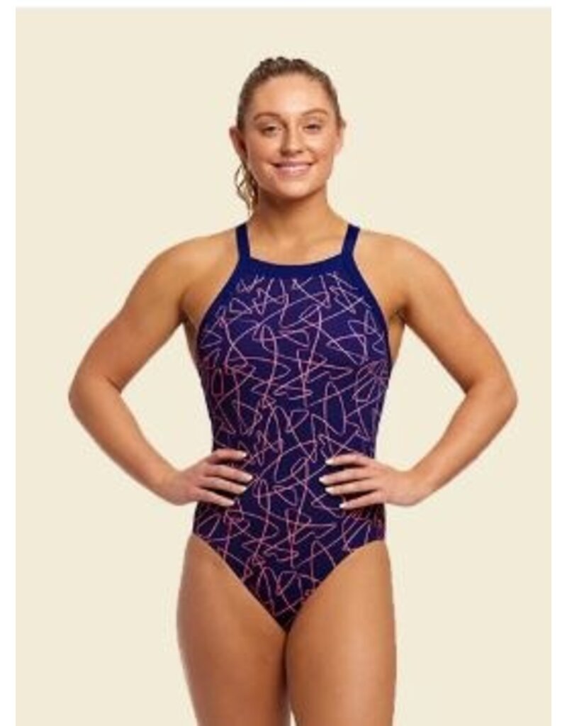 Funkita / Funky Trunks Funkita badpak Serial Texter - D40