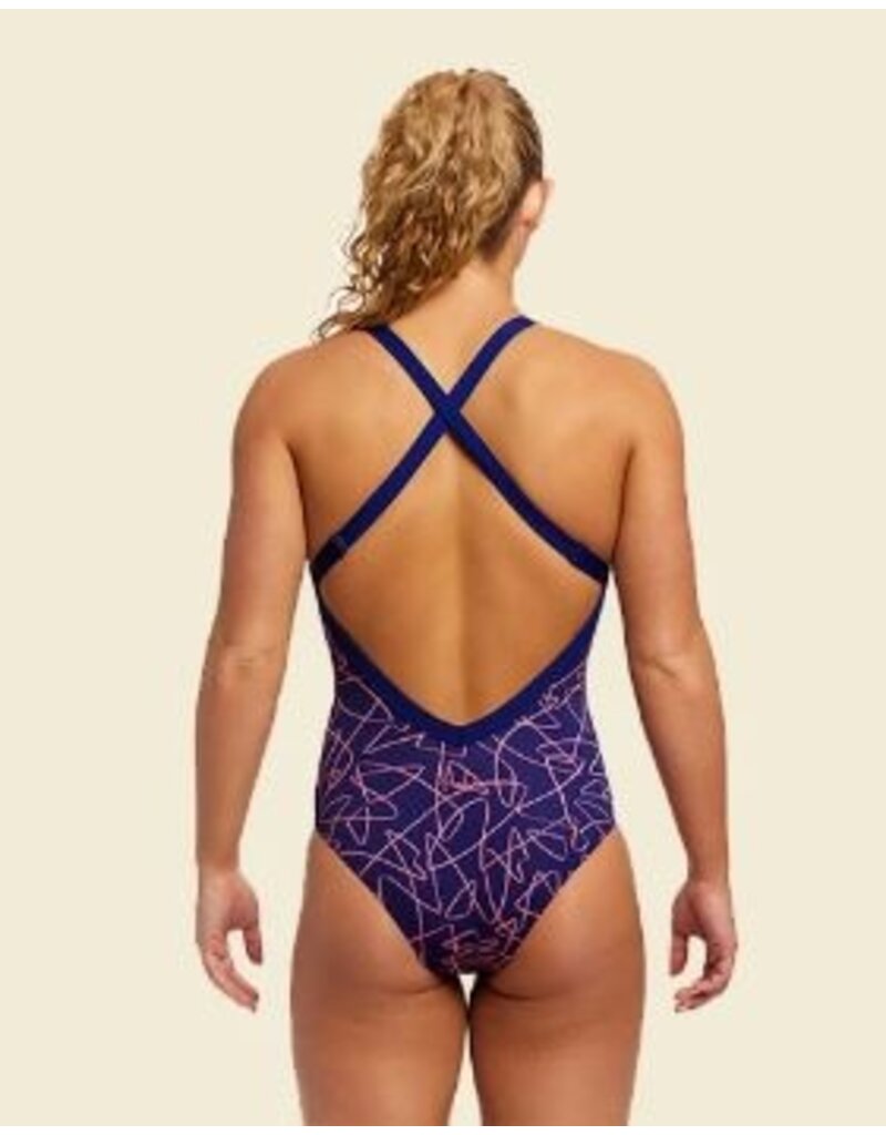 Funkita / Funky Trunks Funkita badpak Serial Texter - D40