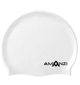 Amanzi AMANZI  long hair cap - White