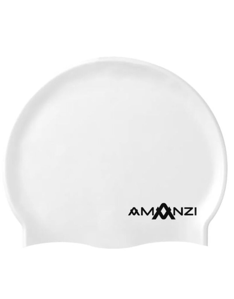 Amanzi AMANZI  long hair cap - White