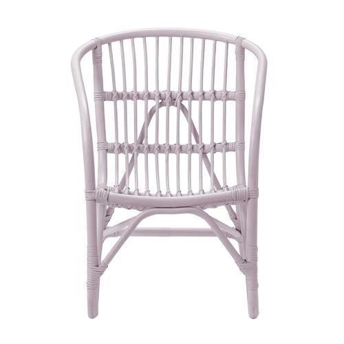 Bloomingville Mini Charlotte rattan chair pink Bloomingville Mini Charlotte rattan chair pink