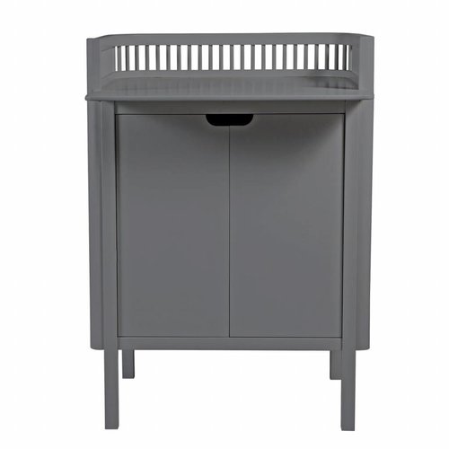 Sebra commode met deuren wit hout Sebra commode met deuren wit hout