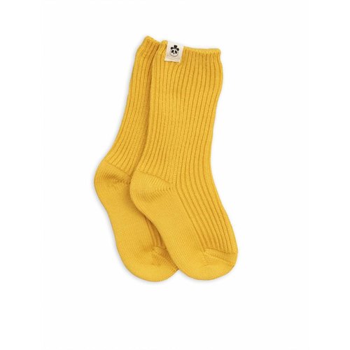 Mini Rodini Wool Socks Yellow sokken Mini Rodini Wool Socks Yellow sokken