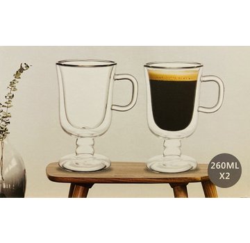 Bricard Glassware Dubbelwandige Irish Coffee glazen