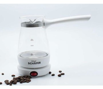 Schafer Elektrikli Türk kahvesi makinesi - Beyaz