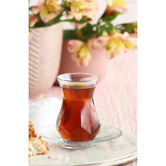 Alya Çay tabağı - 6 adet