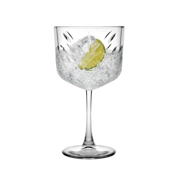 Timeless glazen op voet set van 4