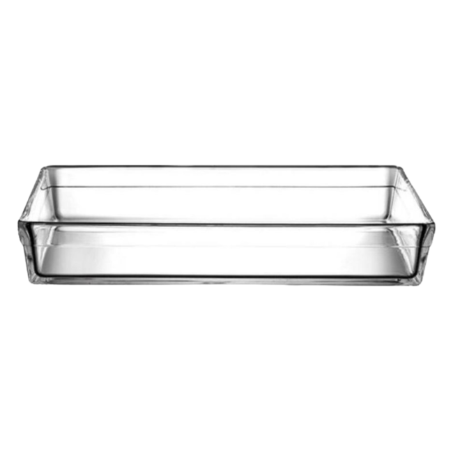 Borcam dikdörtgen fırın kabı - 28,7 x 19,7 cm