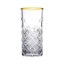 Timeless Golden Touch long drinking glasses set of 4