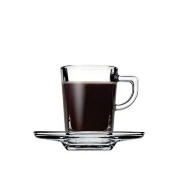 Paşabahçe Carre espresso set | 12-delig