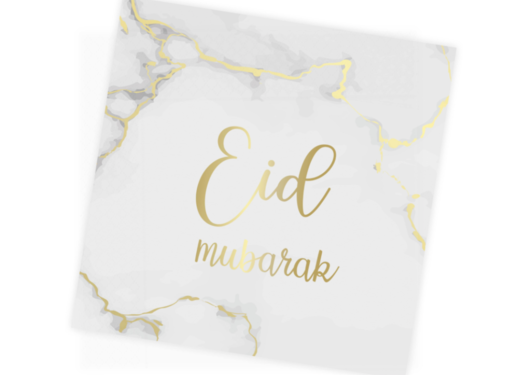 Eid Mubarak servetten