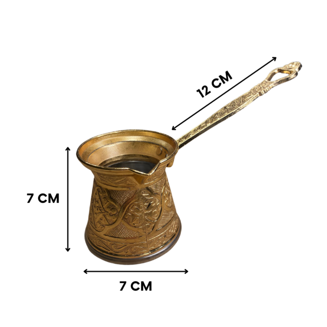 Gold koffiekan | ⌀ 7cm