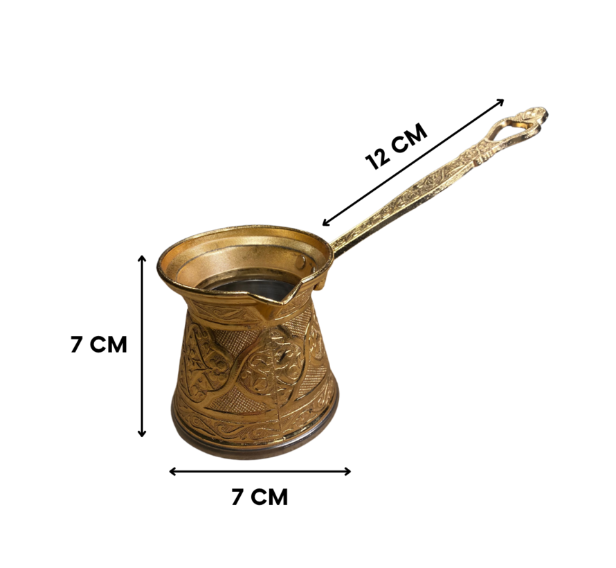 Gold koffiekan | ⌀ 7cm