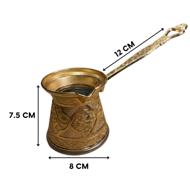 Gold coffee pot | ⌀ 8cm