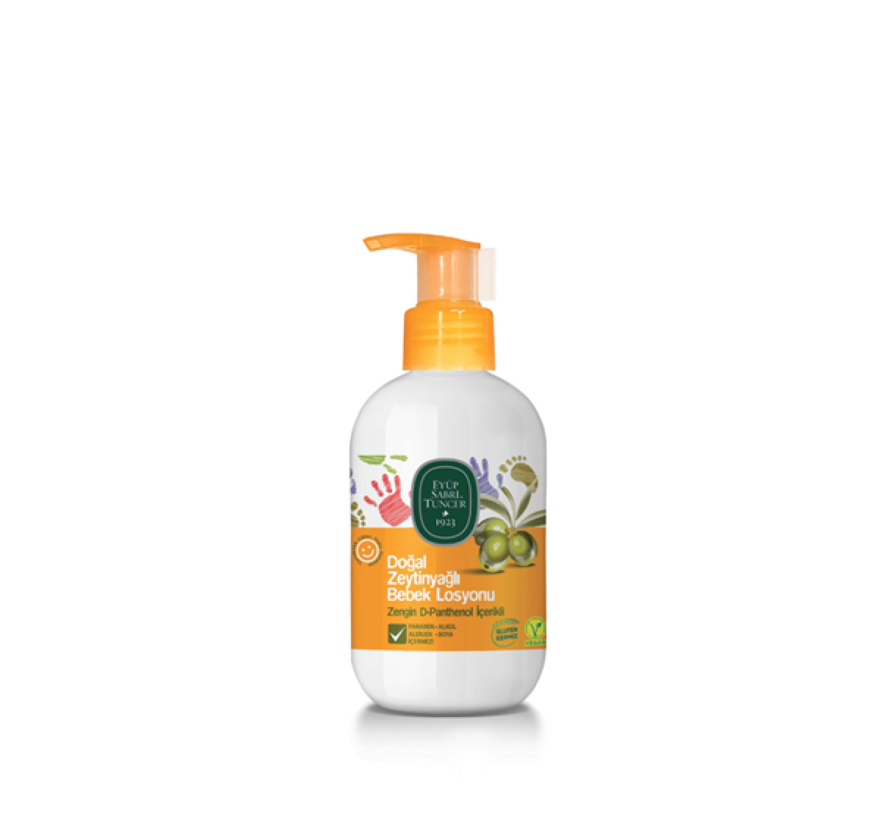 Babylotion met olijfolie