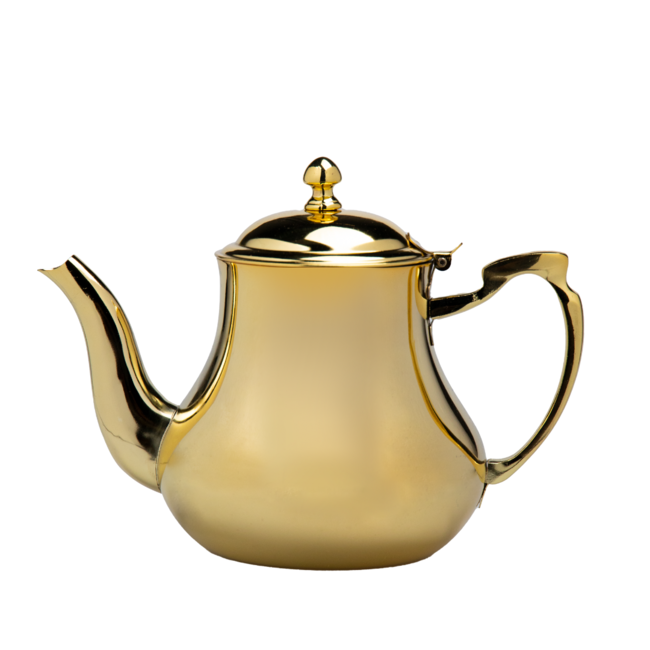 Gouden theepot