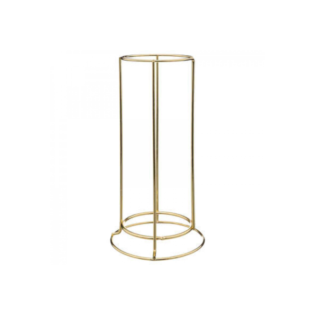 Golden rack with 4 cups